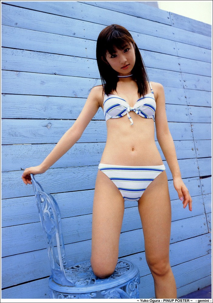 Yuko Ogura in a bikini