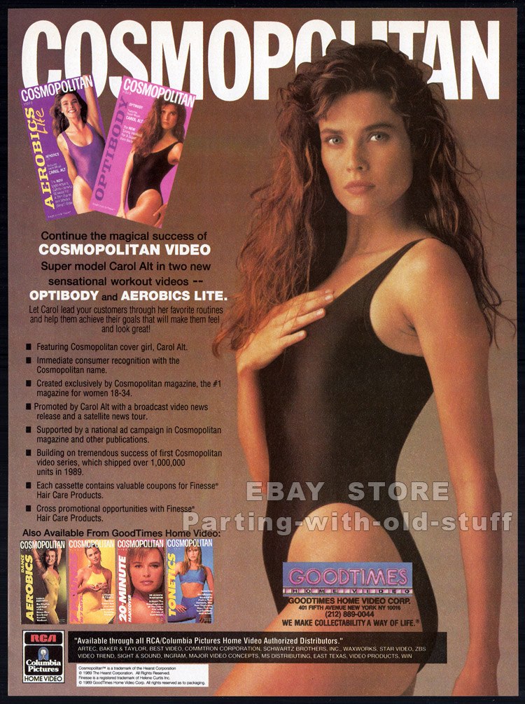 Carol Alt in a bikini