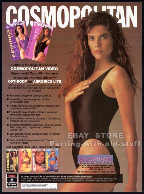 Carol Alt in a bikini