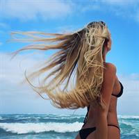 Isabell Klem in a bikini