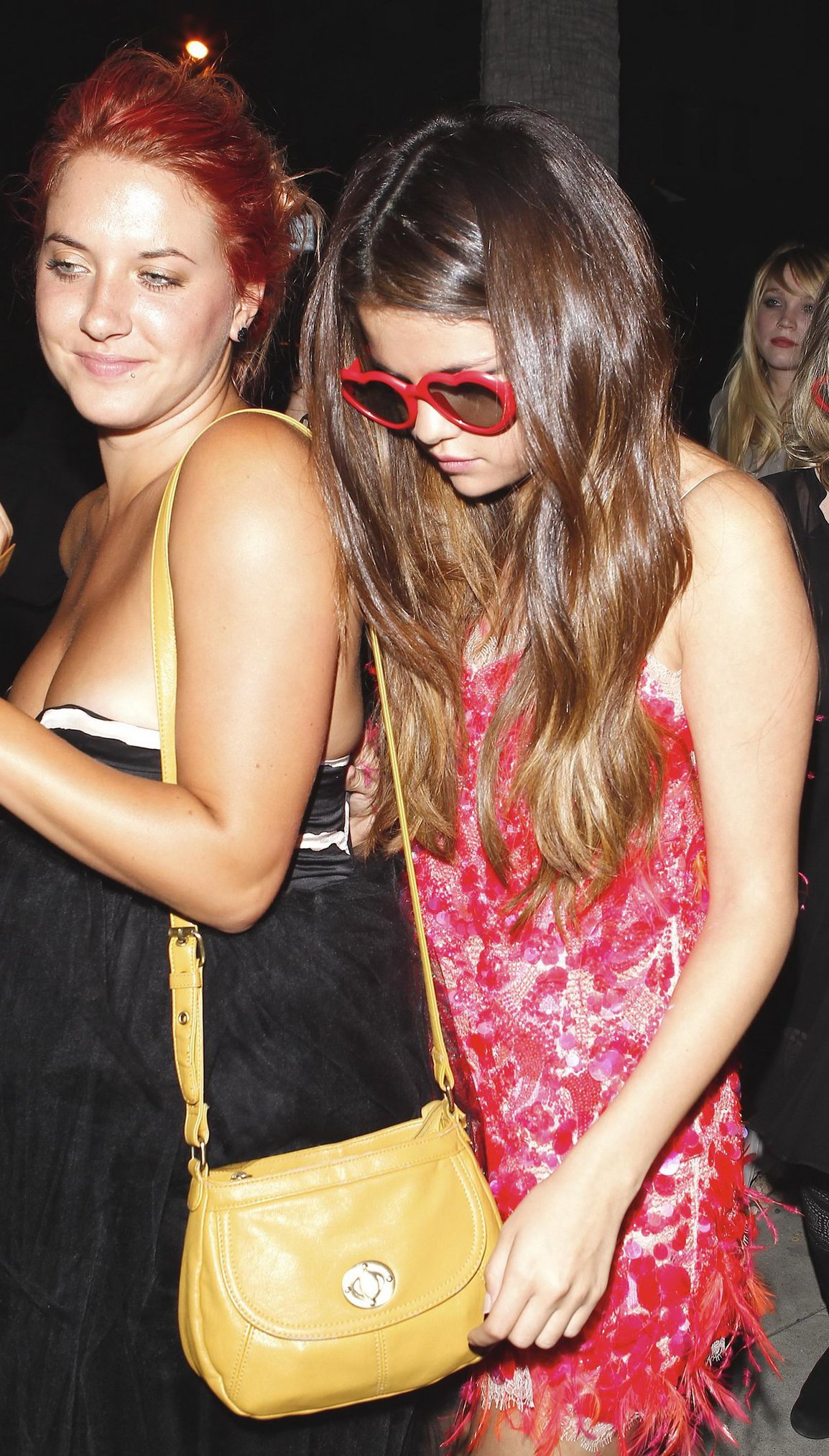 Selena Gomez Bootsie Bellows West Hollywood on June 26, 2012