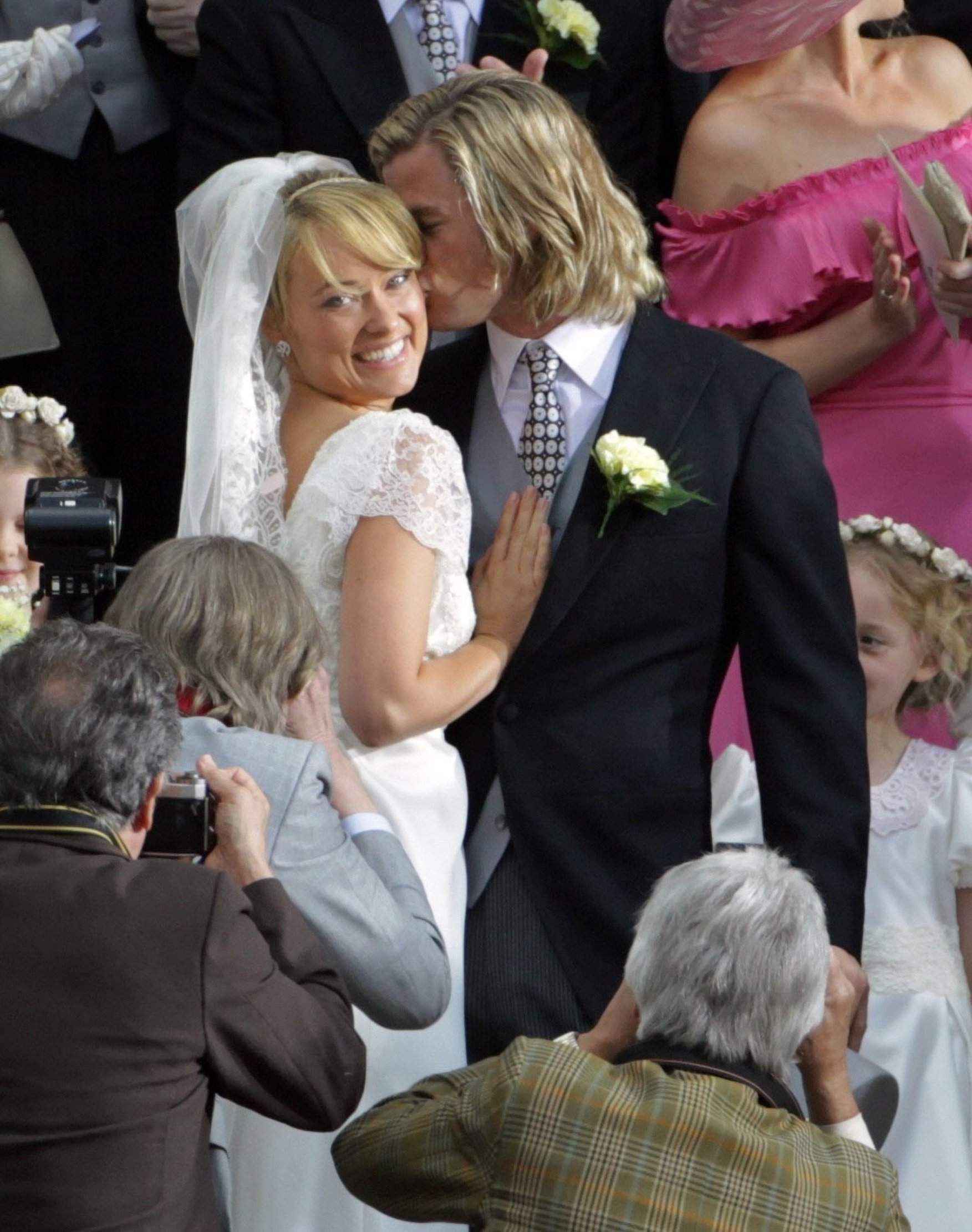 Olivia Wilde on the set for the movie Rush on April 2, 2012