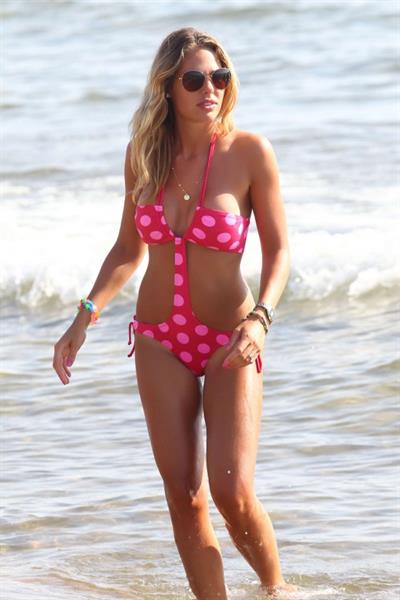 Ilary Blasi in a bikini