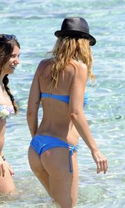 Ilary Blasi in a bikini - ass