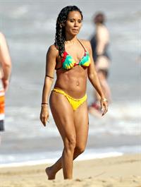 Jada Pinkett Smith in a bikini