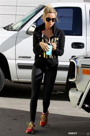 Ashley Tisdale out and about in LA 12/11/12 