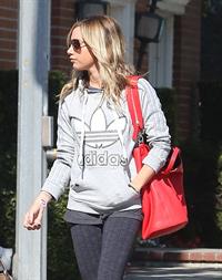 Ashley Tisdale voting in LA 11/6/12