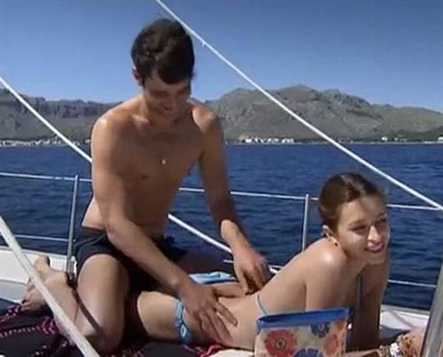 Ariadna Cabrol in a bikini