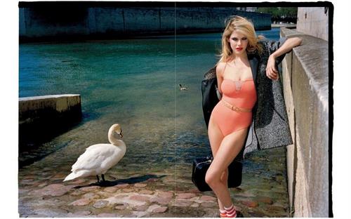 Ashley Smith in a bikini