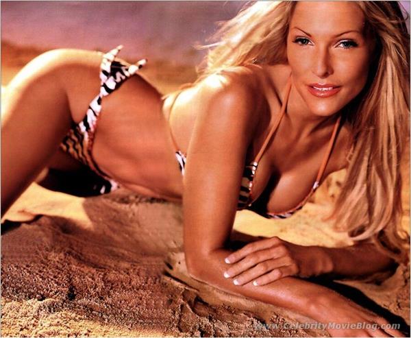 Sonya Kraus in a bikini