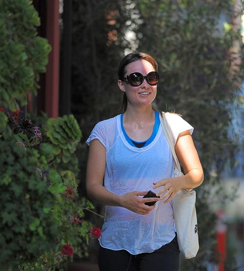Olivia Wilde leaving a gym in Los Angeles on June 12, 2011 