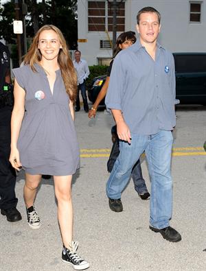Alicia Silverstone Votefest 2008 at North Shore Bandshell in Miami Beach