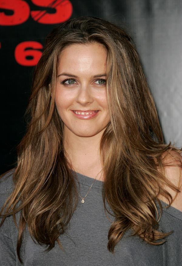Alicia Silverstone attending the Pineapple Express Premiere in Westwood 