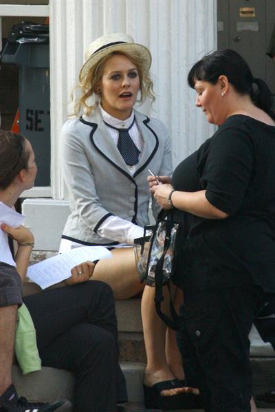 Alicia Silverstone on Vamps set in Detroit on August 13, 2010 