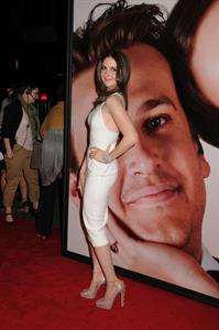 Alison Brie attending The Five Year Engagement premiere on April 18, 2012