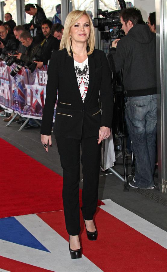 Amanda Holden attends the Britain's Got Talent Launch Event in London on March 22, 2012