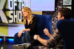 Amber Heard Attack of the Show and Soon the Darkness on December 20, 2010