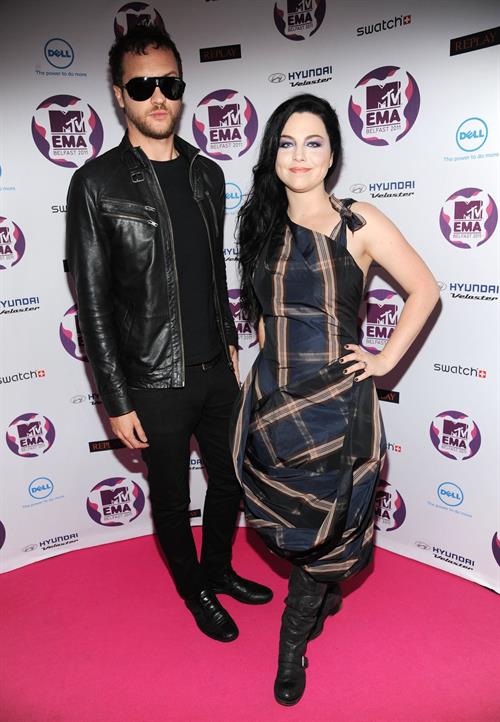 Amy Lee Pictures Amy Lee attends the 2011 MTV European Music Awards in Belfast Ireland on November 6, 2011