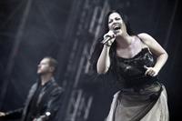 Amy Lee - Evanescence perform at the 2012 Heineken Jammin festival on July 6, 2012