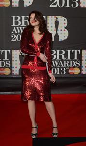 Gemma Arterton Brit Awards 2013 at 02 Arena in London 2/20/13 