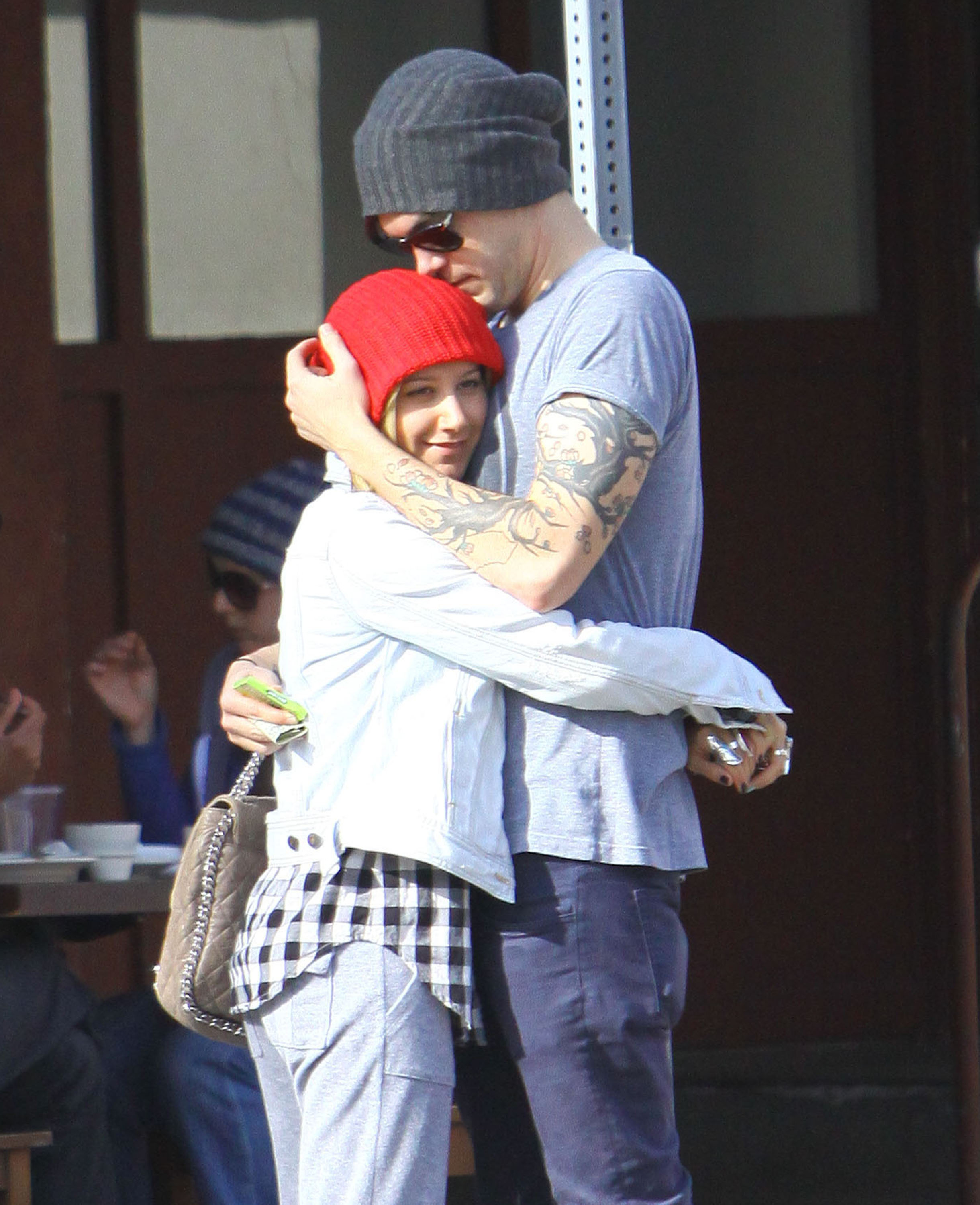 Ashley Tisdale leaving Kings Road Cafe in Studio City 12/9/12 