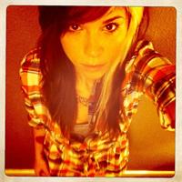 Christina Perri taking a selfie