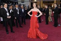 Anne Hathaway 83rd annual Academy Awards in Hollywood on February 27, 2011