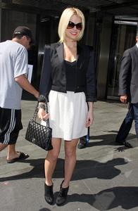 Alice Eve at MTV studios in New York on April 16, 2012