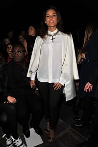 Alicia Keys Paris Fashion Week on March 4, 2012