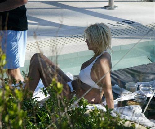 Tara Reid in a bikini