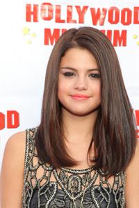 Selena Gomez at the Marilyn Monroe exhibit at the Hollywood Museum on May 30, 2012