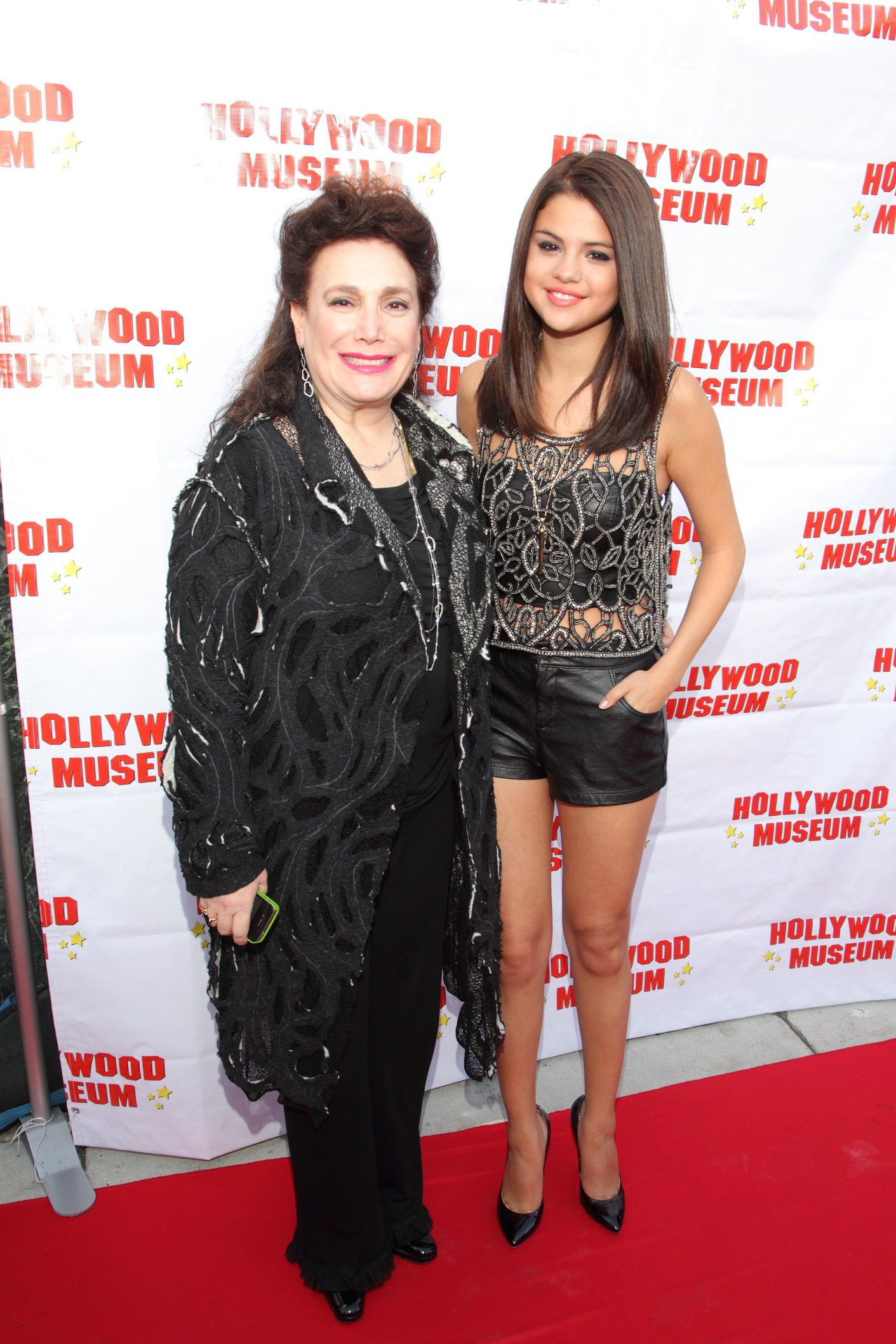Selena Gomez at the Marilyn Monroe exhibit at the Hollywood Museum on May 30, 2012