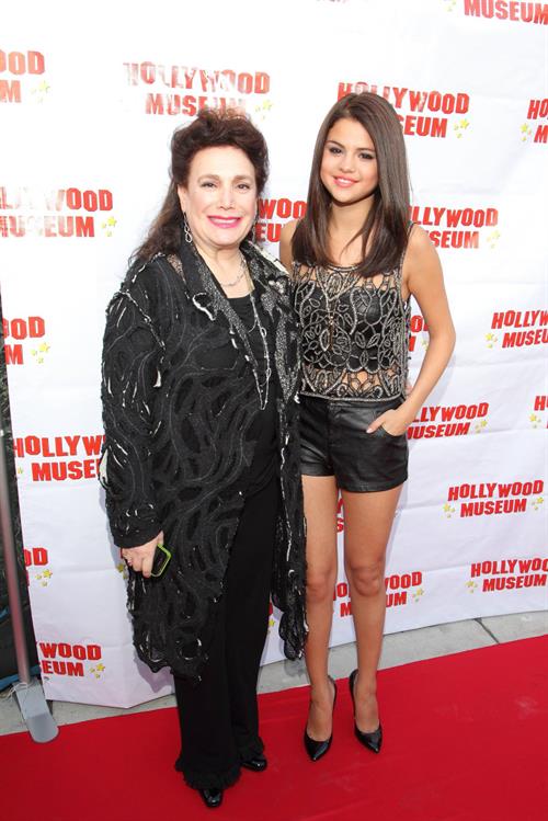 Selena Gomez at the Marilyn Monroe exhibit at the Hollywood Museum on May 30, 2012