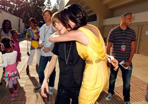 Selena Gomez Nickelodeons 23rd annual Kids Choice Awards on March 27, 2010 in Los Angeles California