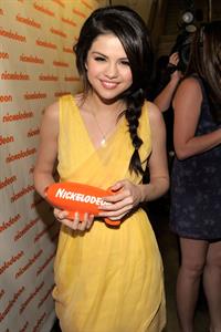 Selena Gomez Nickelodeons 23rd annual Kids Choice Awards on March 27, 2010 in Los Angeles California