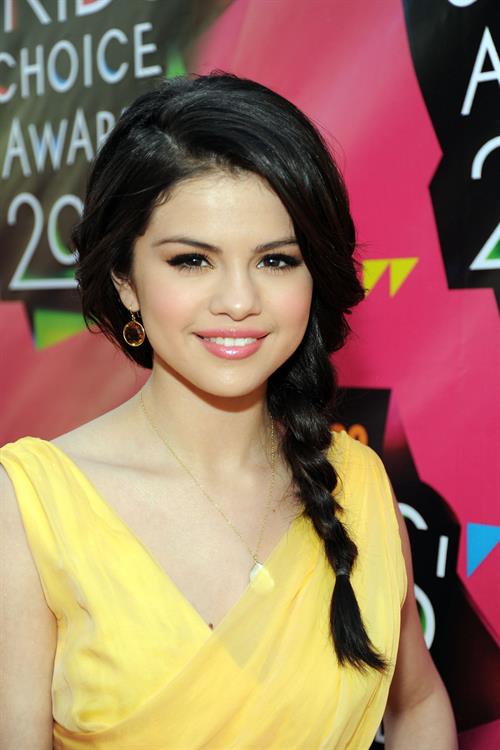 Selena Gomez Nickelodeons 23rd annual Kids Choice Awards on March 27, 2010 in Los Angeles California