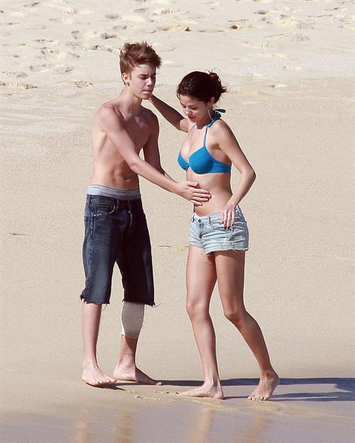 Selena Gomez Bikini Pictures Selena Gomez on vacation in Mexico on December 7, 2011