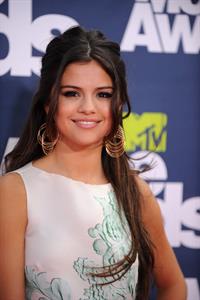 Selena Gomez at the 2011 MTV movie awards in Los Angeles on June 5, 2011