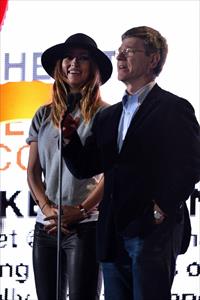 Olivia Wilde attends the 2013 Global Citizen Festival in Central Park - New York City - September 28, 2013 