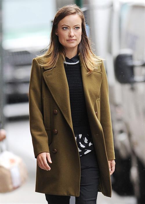 Olivia Wilde in New York 10/11/13  