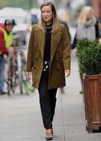 Olivia Wilde in New York 10/11/13  