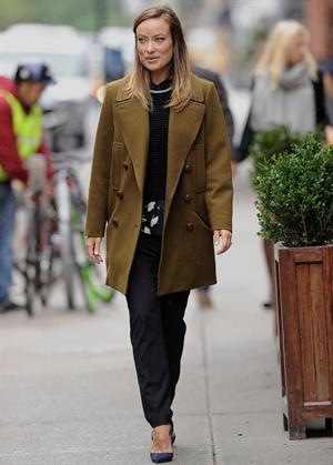 Olivia Wilde in New York 10/11/13  