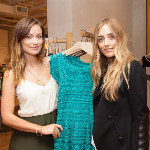 Olivia Wilde Anthropologie Collection Launch in Los Angeles - October 21, 2013