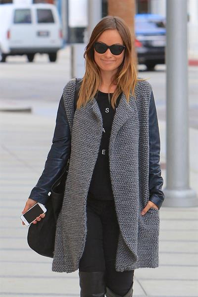 Olivia Wilde in Beverly Hills on October 29, 2013