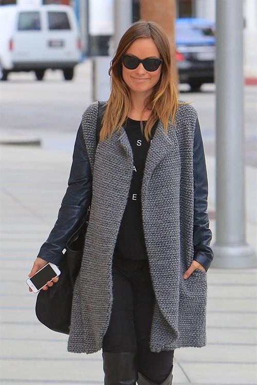 Olivia Wilde in Beverly Hills on October 29, 2013