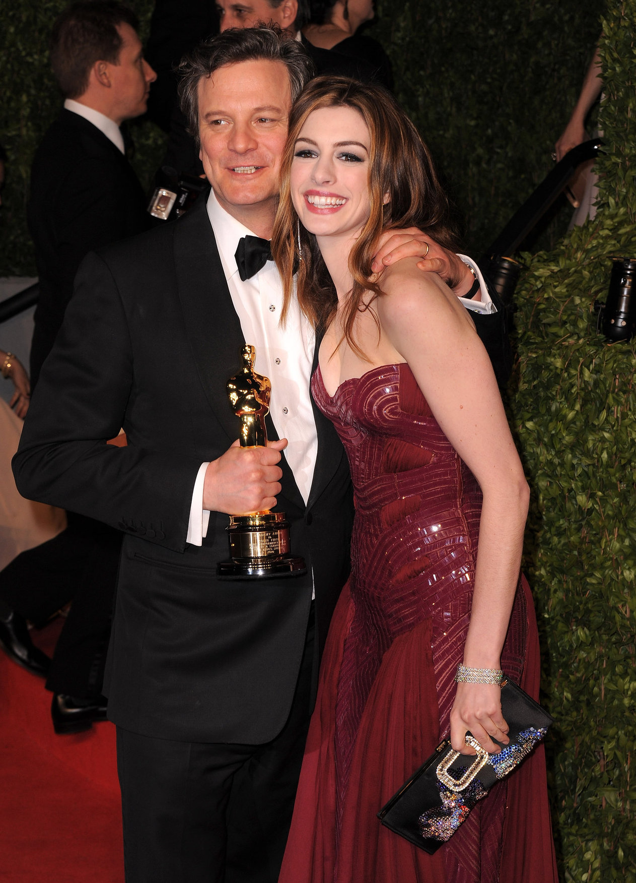 Anne Hathaway Vanity Fair Oscar Party on February 27, 2011