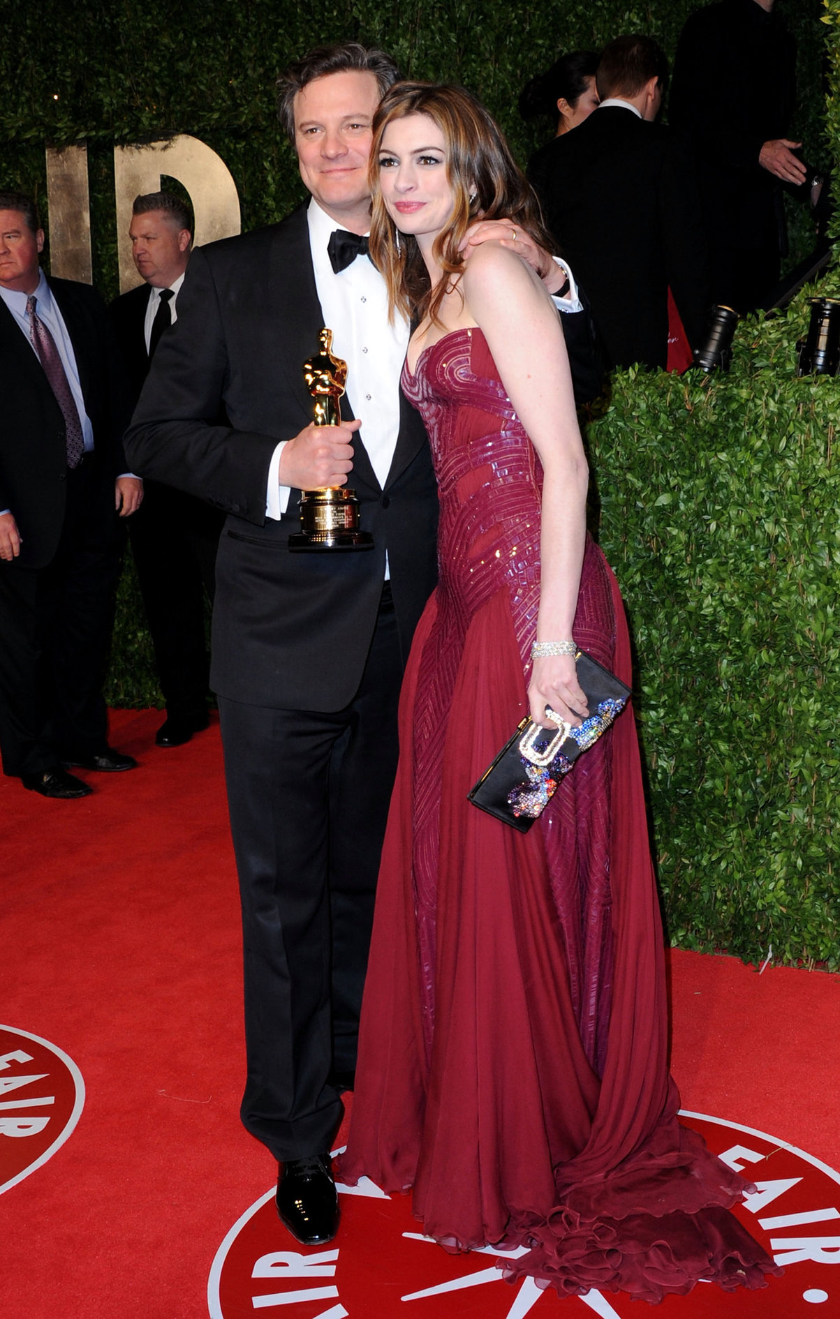 Anne Hathaway Vanity Fair Oscar Party on February 27, 2011