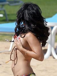 Vanessa Hudgens in a bikini - breasts