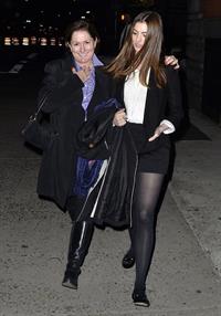 Anne Hathaway night out in New York City on November 21, 2011