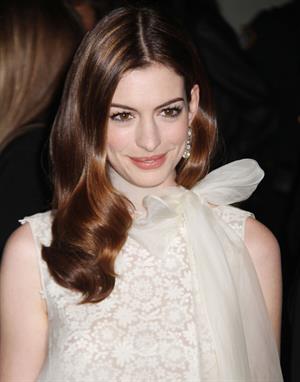 Anne Hathaway Love & Other Drugs screening at the DGA Theater in New York City on November 16, 2010